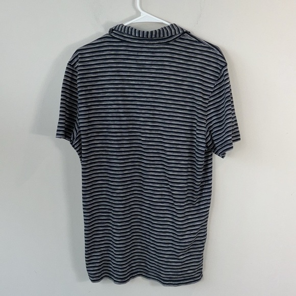 Abercrombie & Fitch striped golf polo shirt men size XL - Picture 3 of 6